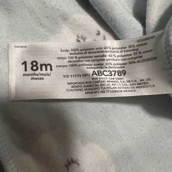 NWOT Carter's pajamas - Picture 8 of 10